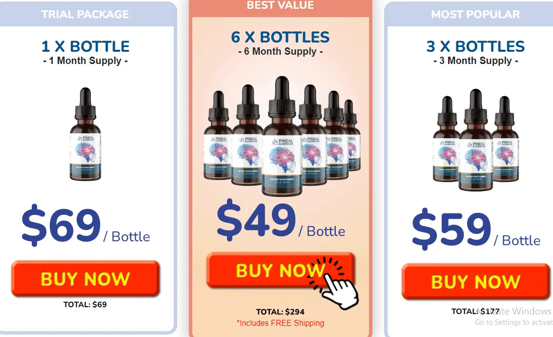 Pineal Guardian bottle price